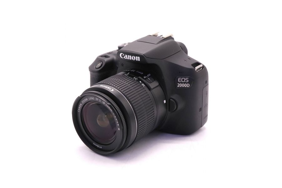 Фотоаппарат Canon EOS 2000D kit (пробег 8545 кадров)