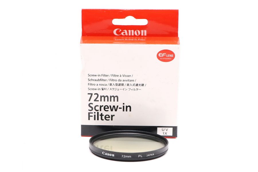 Светофильтр Canon PL 72mm